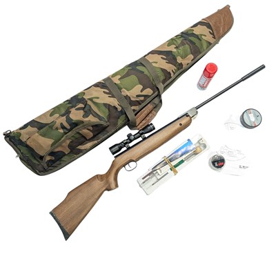 Lot 130 - VINTAGE SMK .22 CALIBRE BREAK BARREL AIR RIFLE