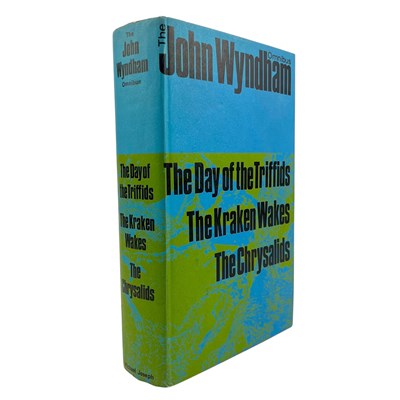Lot 135 - WYNDHAM, JOHN - 1964 OMNIBUS: THE DAY OF THE TRIFFIDS, THE KRAKEN WAKES, THE CHRYSALIDS