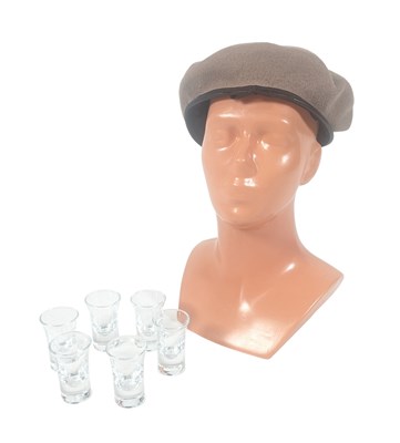 Lot 340 - CURRENT ISSUE SAS BERET & X6 SHOT GLASSES