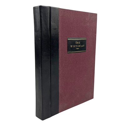 Lot 134 - THE WINTONIAN 1951-3 SIX ISSUES OF THE WINTONIAN MAGAZINE, ETON & WINCHESTER
