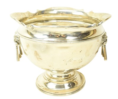 Lot 11 - EDWARD VII HALLMARKED SILVER TWIN HANDLED BOWL