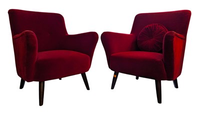 Lot 92 - DESIGNERS GUILD - GEORGIA - PAIR OF HIGH-END DESIGNER ARMCHAIRS