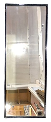 Lot 33 - LARGE VINTAGE 20TH CENTURY WALL-MOUNTED TAILORS' SHOP MIRROR