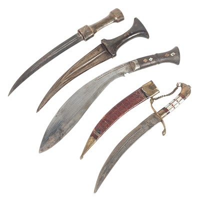 Lot 79 - COLLECTION OF X4 ETHNIC DAGGERS