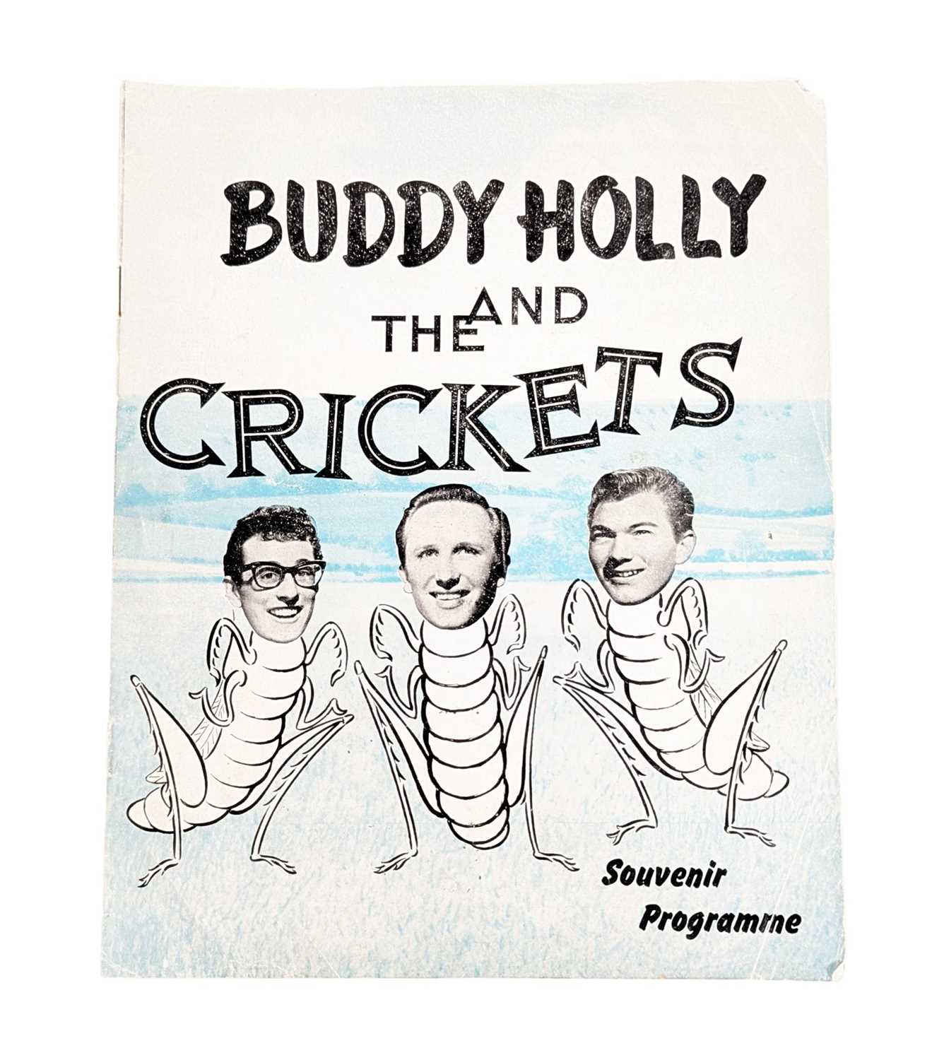 Lot 99 - ROCK N ROLL - BUDDY HOLLY - ORIGINAL 1958 PROGRAMME FROM BRISTOL