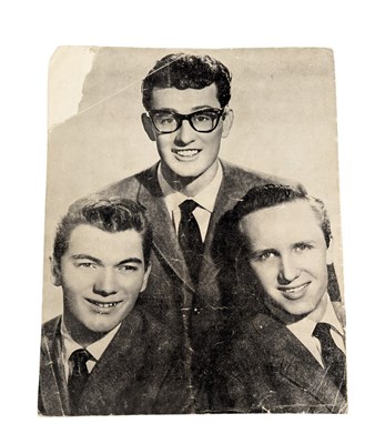 Lot 99 - ROCK N ROLL - BUDDY HOLLY - ORIGINAL 1958 PROGRAMME FROM BRISTOL
