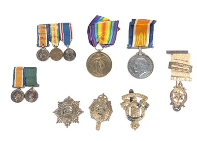 Lot 370 - WWI FIRST WORLD WAR MEDAL GROUP - ROYAL ENGINEERS