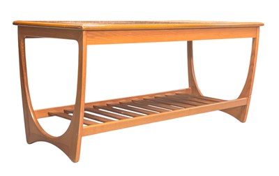 Lot 452 - G-PLAN - RETRO MID CENTURY CIRCA 1960S TEAK COFFEE LOW TABLE
