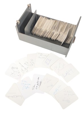Lot 70 - AUTOGRAPHS - 'H/I/J' - LARGE COLLECTION OF X700 SIGNATURES