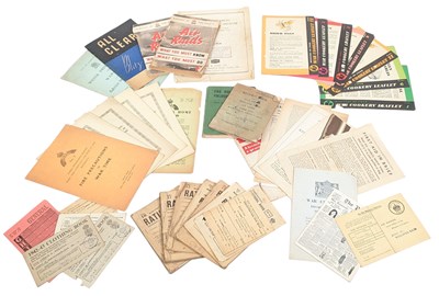 Lot 416 - WWII EPHEMERA - COLLECTION OF WARTIME HOME FRONT ADVICE ITEMS AND RATION BOOKS