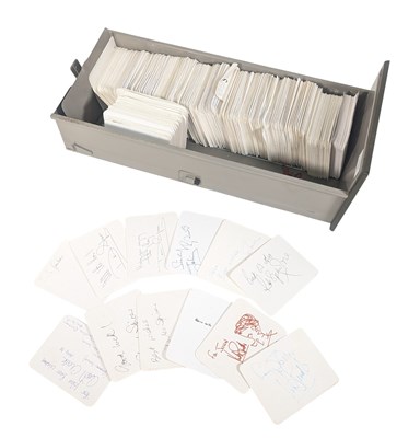 Lot 74 - AUTOGRAPHS - 'R&S' - LARGE COLLECTION OF X900 SIGNATURES