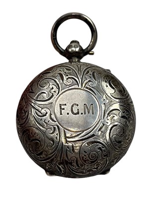 Lot 98 - 20TH CENTURY GEORGE V HALLMARKED SILVER SOVEREIGN HOLDER