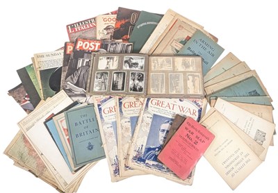 Lot 430 - WWI/II EPHEMERA - COLLECTION OF ASSORTED SECOND WORLD WAR EPHEMERA