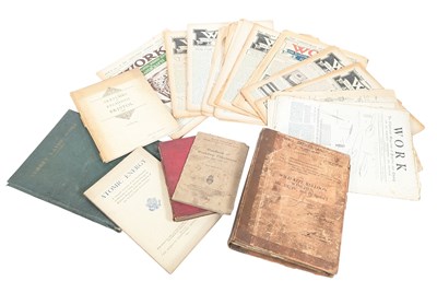 Lot 438 - BOOKS AND EPHEMERA - 1889-1950 ARCHITECTURE, ENGINEERING AND HANDICRAFTS