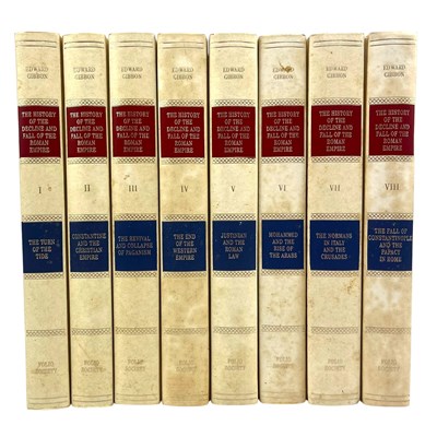 Lot 25 - GIBBON, EDWARD 1998 THE HISTORY OF THE DECLINE AND FALL OF THE ROMAN EMPIRE, FOLIO SOCIETY