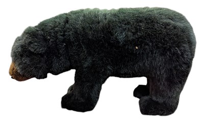 Lot 85 - 20TH CENTURY GRIZZLY BEAR FOOTSTOOL