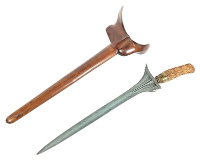 Lot 453 - SOUTH EAST ASIAN KRIS DAGGER