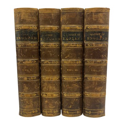 Lot 157 - MACFARLANE, CHARLES; THOMSON, THOMAS: 1862 THE COMPREHENSIVE HISTORY OF ENGLAND, 4VOLS