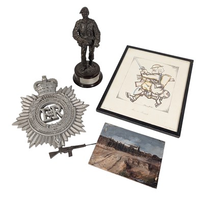Lot 461 - COLLECTION OF ASSORTED MILITARIA