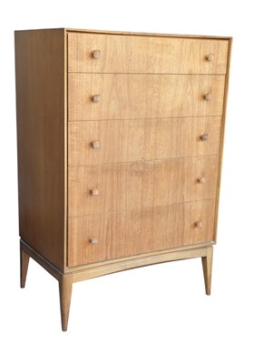 Lot 563 - MCINTOSH FURNITURE & CO LTD - VINTAGE MID 20TH CENTURY TEAK CHEST OF DRAWERS