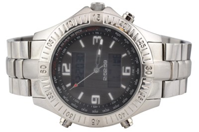 Lot 260 - LIMITED EDITION WINDSOR & ALLEN THE CONCORDE CAPTAIN PILOT WRISTWATCH