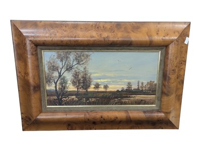 Lot 960 - KONIG - LATE 20TH CENTURY OIL PAINTING LANDSCAPE