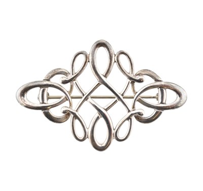 Lot 286 - OLA M GORIE SILVER TUDOR BROOCH PIN
