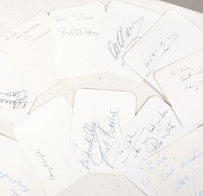 Lot 110 - AUTOGRAPHS - 'N TO R' - LARGE COLLECTION OF X900 SIGNATURES