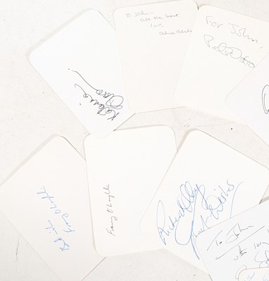 Lot 110 - AUTOGRAPHS - 'N TO R' - LARGE COLLECTION OF X900 SIGNATURES
