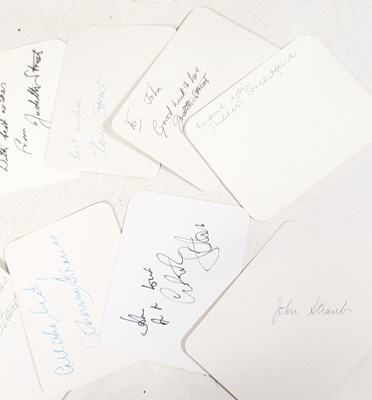 Lot 115 - AUTOGRAPHS - 'S TO W' - LARGE COLLECTION OF X900 SIGNATURES
