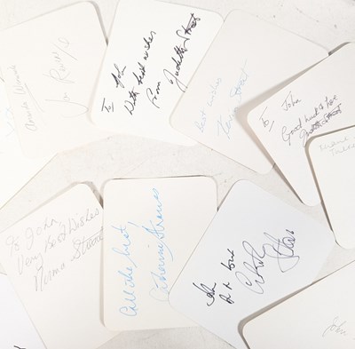 Lot 115 - AUTOGRAPHS - 'S TO W' - LARGE COLLECTION OF X900 SIGNATURES