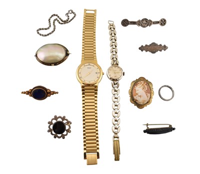 Lot 74 - COLLECTION OF SILVER AND ANTIQUE JEWELLERY