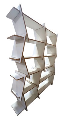 Lot 520 - RONEN KADUSHIN - ITALIC - MODERN DESIGNER BOOKCASE