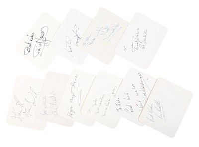 Lot 4 - ONLY FOOLS & HORSES (BBC SITCOM) - CAST AUTOGRAPHS