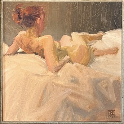 Lot 83 - DAVID COBLEY (B. 1954) - UNTITLED NUDE, 1997 - OIL ON CANVAS