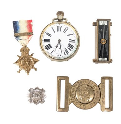 Lot 484 - COLLECTION OF ASSORTED FIRST WORLD WAR MILITARIA