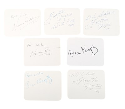 Lot 41 - GEORGE AND MILDRED (THAMES TV SITCOM) - AUTOGRAPHS