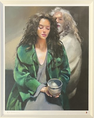 Lot 52 - ROBERT LENKIEWICZ (1941-2002) - THE PAINTED WITH ANNA... - LIMITED EDITION SIGNED GICLEE