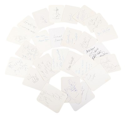 Lot 17 - CARRY ON FILMS - COLLECTION OF AUTOGRAPHS