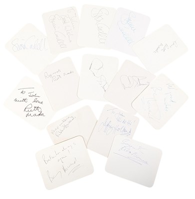Lot 72 - HI DE HI (BBC SITCOM) - COLLECTION OF AUTOGRAPHS