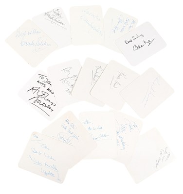 Lot 63 - 'ALLO 'ALLO (BBC SITCOM) - COLLECTION OF AUTOGRAPHS