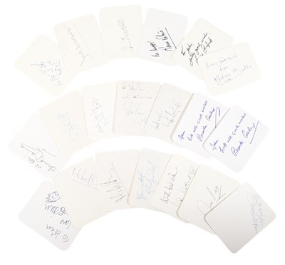 Lot 60 - CROFT & PERRY SITCOMS - COLLECTION OF AUTOGRAPHS
