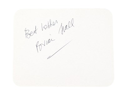 Lot 34 - FAWLTY TOWERS (BBC SITCOM) - RARE BRIAN HALL AUTOGRAPH