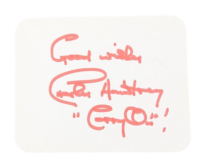 Lot 11 - CARRY ON FILMS - CHARLES HAWTREY (D.1988) - AUTOGRAPH