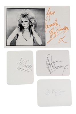Lot 104 - NOT THE NINE O'CLOCK NEWS (BBC) - CAST AUTOGRAPHS