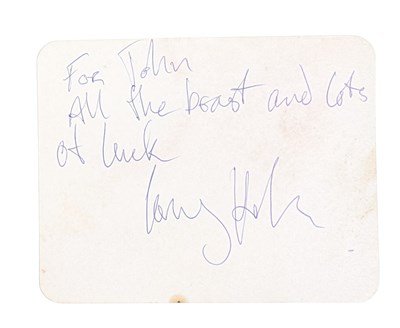 Lot 91 - AUF WIEDERSEHEN PET (ITV/BBC COMEDY DRAMA) - GARY HOLTON AUTOGRAPH