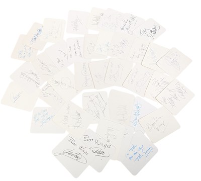 Lot 26 - COMEDIANS - LARGE COLLECTION OF AUTOGRAPHS