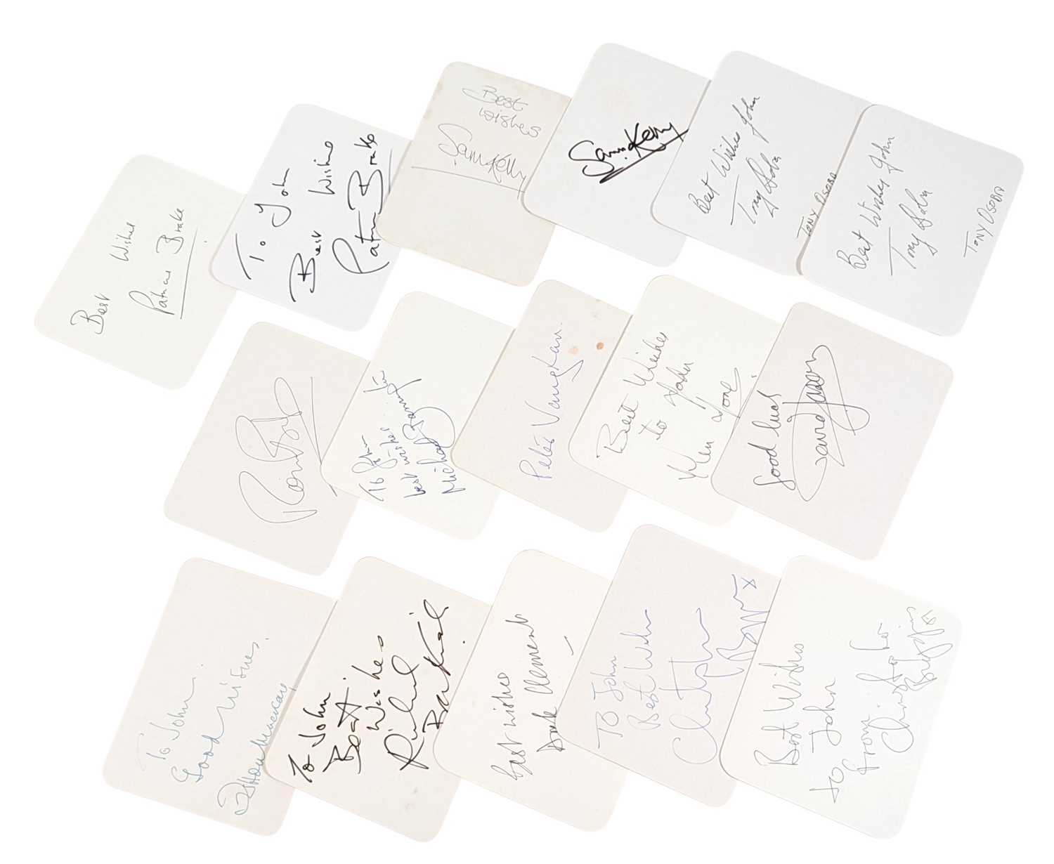 Lot 50 - PORRIDGE (BBC SITCOM) - MAIN CAST AUTOGRAPHS