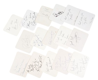Lot 50 - PORRIDGE (BBC SITCOM) - MAIN CAST AUTOGRAPHS