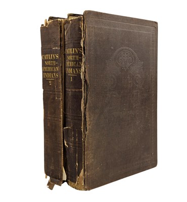 Lot 85 - CATLIN, GEORGE 1842 LETTERS AND NOTES ON THE... NORTH AMERICAN INDIANS, 2ND ED, 2 VOLS